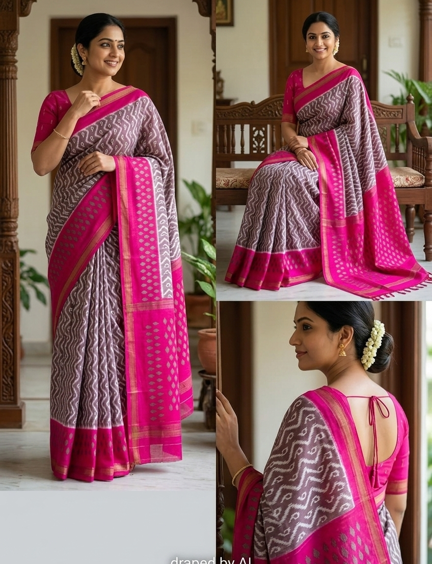 COTTAN ZARINA SAREE