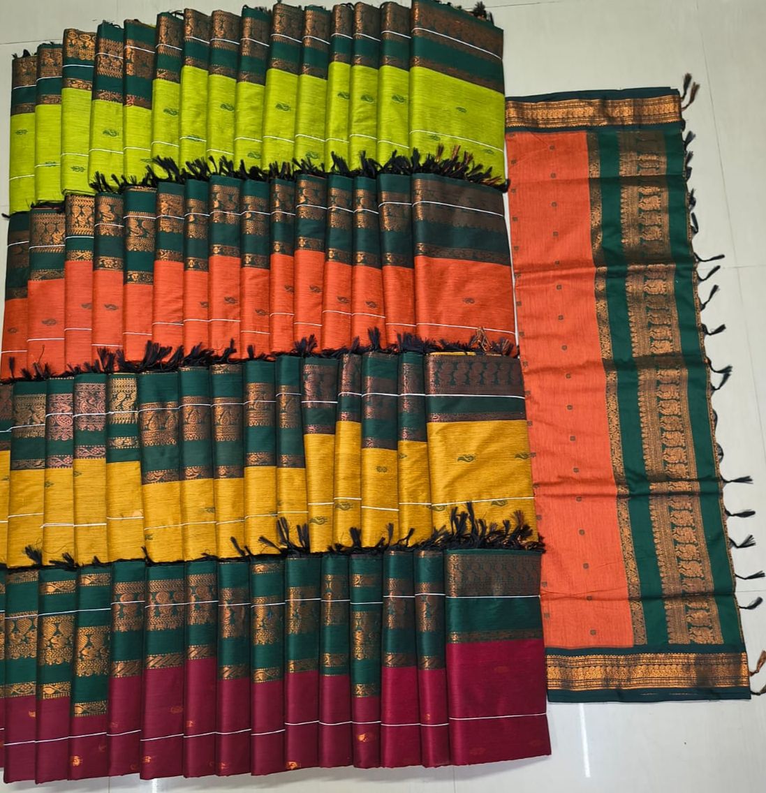 Gadwal Cotton Silk Saree