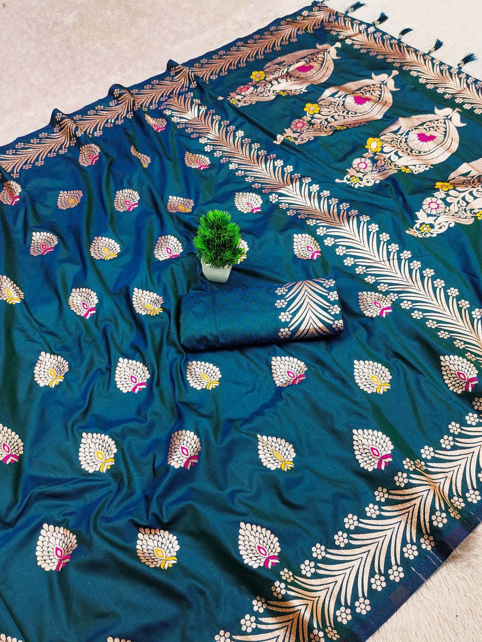 Takshashila Paithani Silk Saree